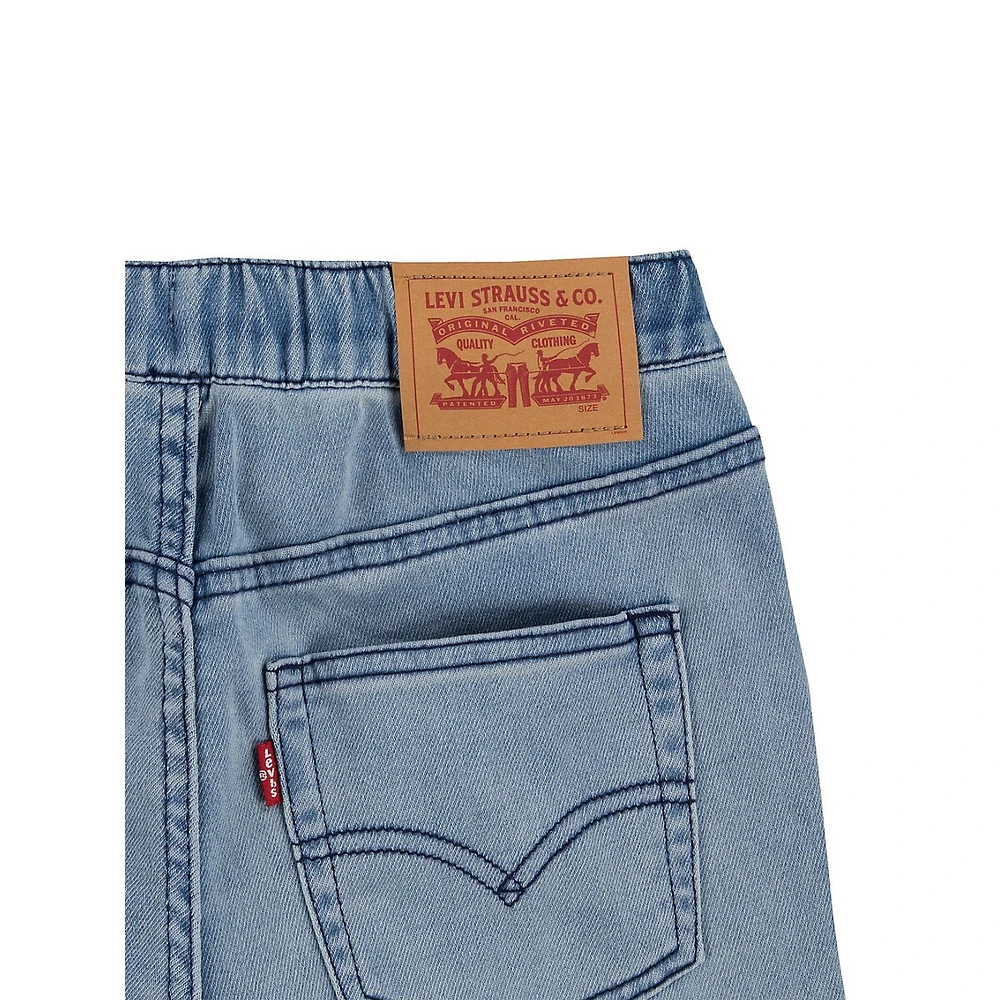 Little Boy's Skinny Pull-On Denim Pants