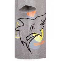 T-shirt à manches courtes et imprimé Shark-Wrap pour garçon
