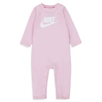 Baby Girl's Non-Footed Coverall