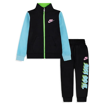 Little Boy's 2-Piece Active Joy Tracksuit Set