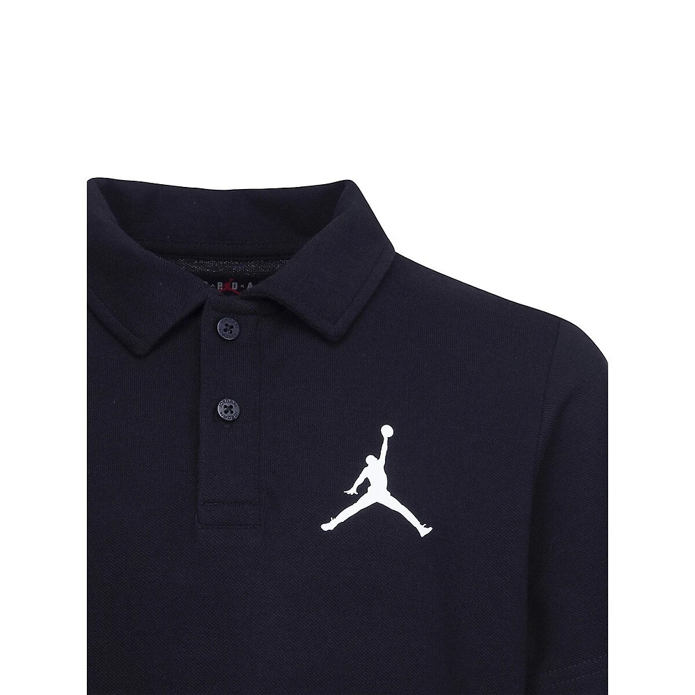 Boy's Jumpman Piqué Polo Shirt