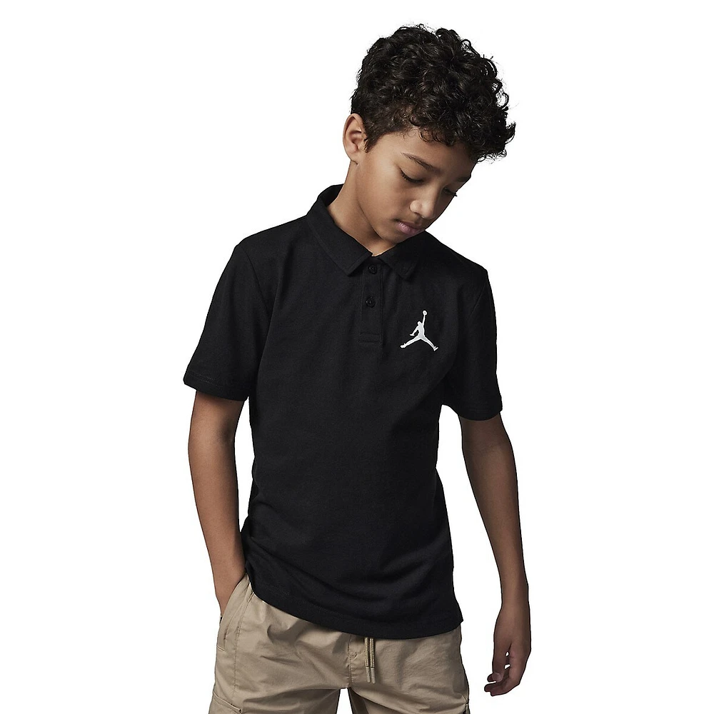 Boy's Jumpman Piqué Polo Shirt