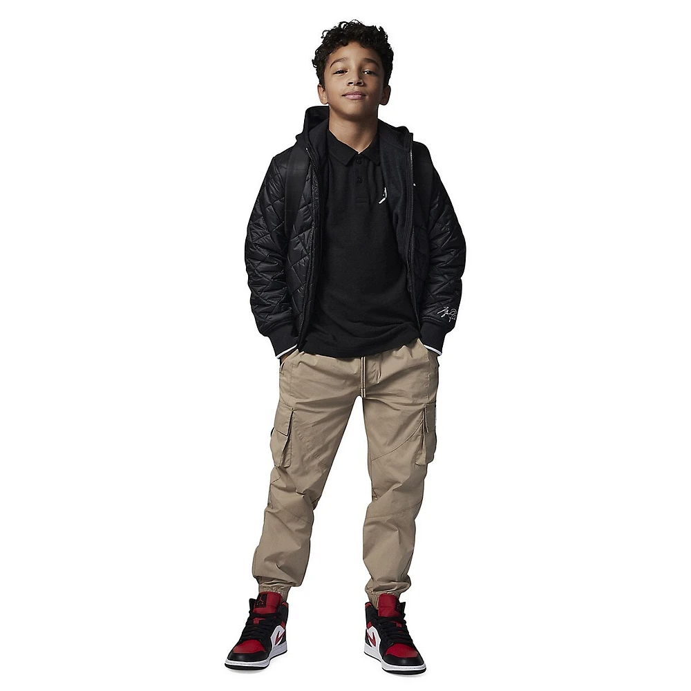 Boy's Jumpman Piqué Polo Shirt