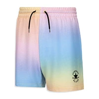 Girl's Gradient Printed Drawstring Shorts