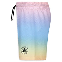 Girl's Gradient Printed Drawstring Shorts