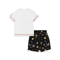 Baby's 2-Piece Space Cruisers T-Shirt and Shorts Set