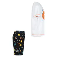 Little Boy's 2-Piece Space Cruisers T-Shirt and Shorts Set