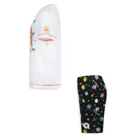 Little Boy's 2-Piece Space Cruisers T-Shirt and Shorts Set