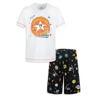 Little Boy's 2-Piece Space Cruisers T-Shirt and Shorts Set