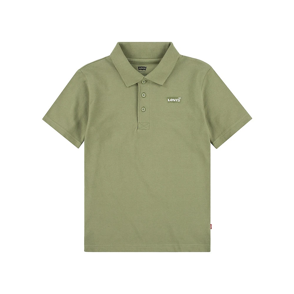 Boy's Batwing Polo Shirt