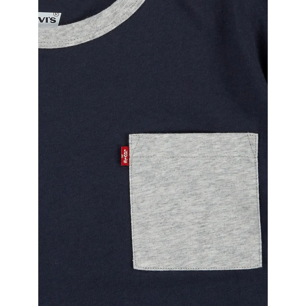 Boy's Relaxed-Fit Colourblock T-Shirt