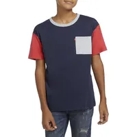 Boy's Relaxed-Fit Colourblock T-Shirt