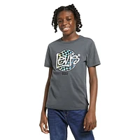 Boy's Checkered Logo T-Shirt