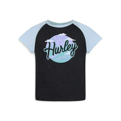 T-shirt à logo Hurley pour fille