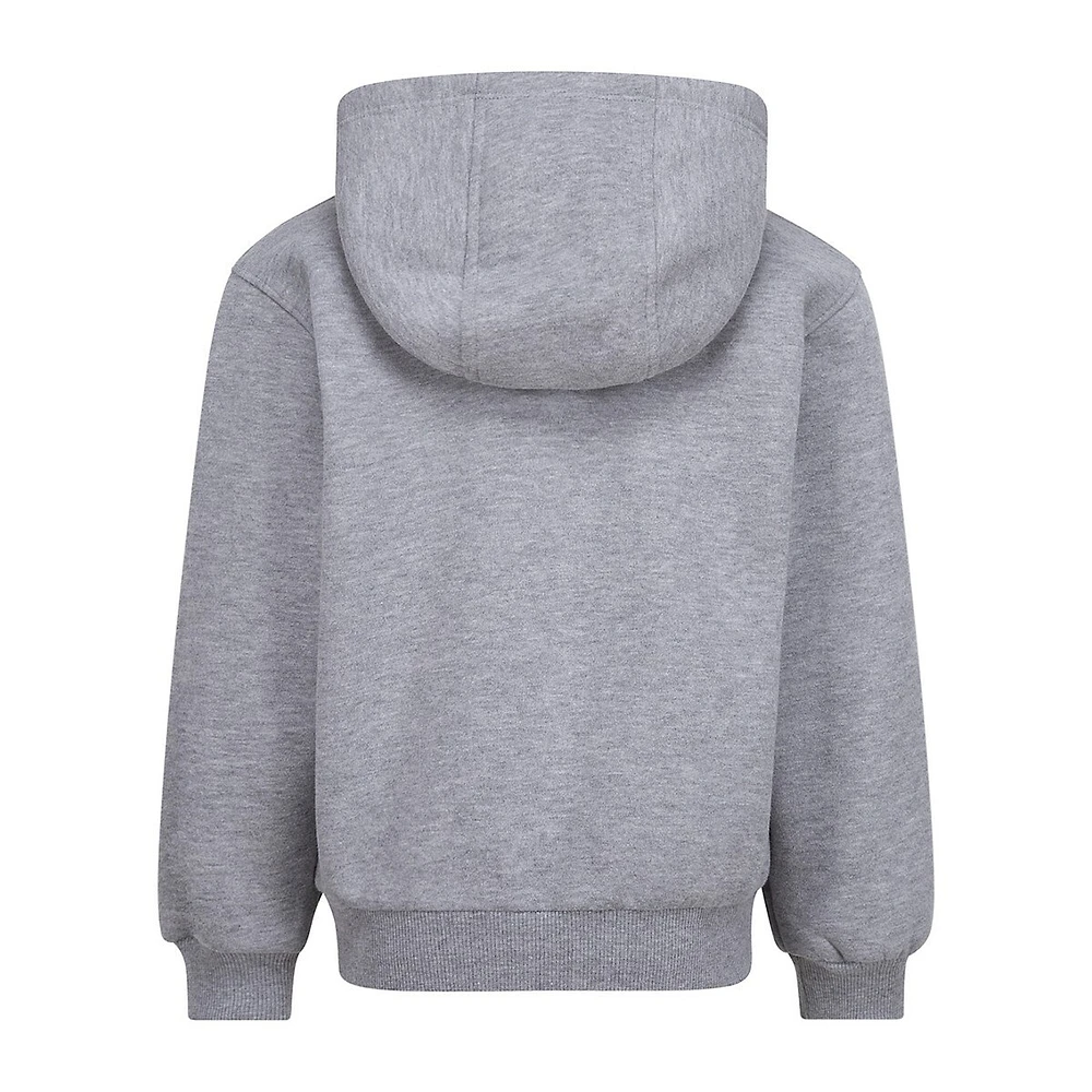 Little Boy's Club Fleece Full-Zip Hoodie