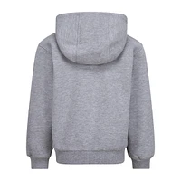 Little Boy's Club Fleece Full-Zip Hoodie