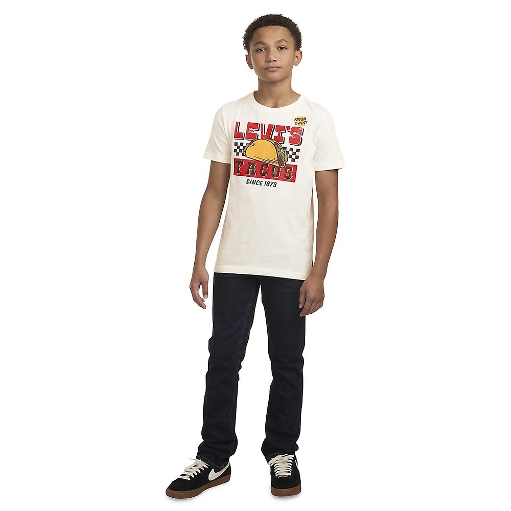 Boy's Fresh & Hot Tacos T-Shirt