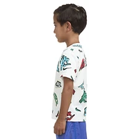 Little Boy's Varsity All-Over Logo Print T-Shirt