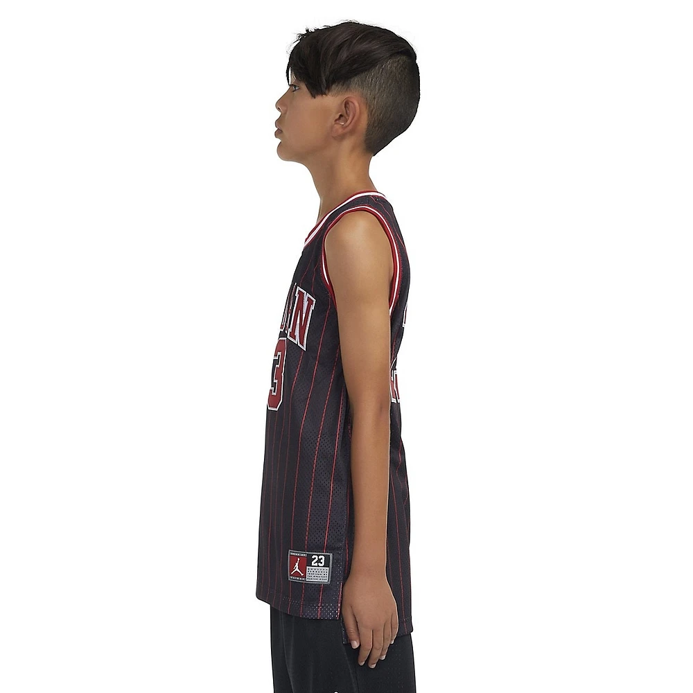 Boy's Jordan 23 Graphic Striped Jersey Top