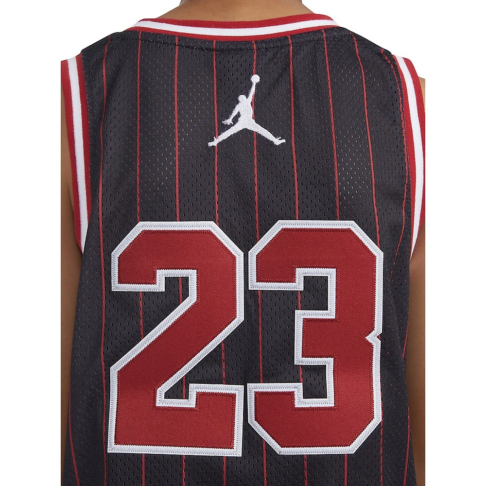 Boy's Jordan 23 Graphic Striped Jersey Top