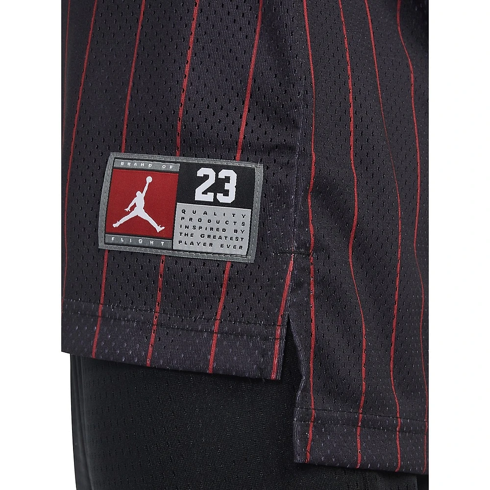 Boy's Jordan 23 Graphic Striped Jersey Top