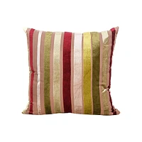 Velvet Stripe Throw Pillow