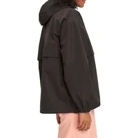 Oversized Hooded Rain Jacket