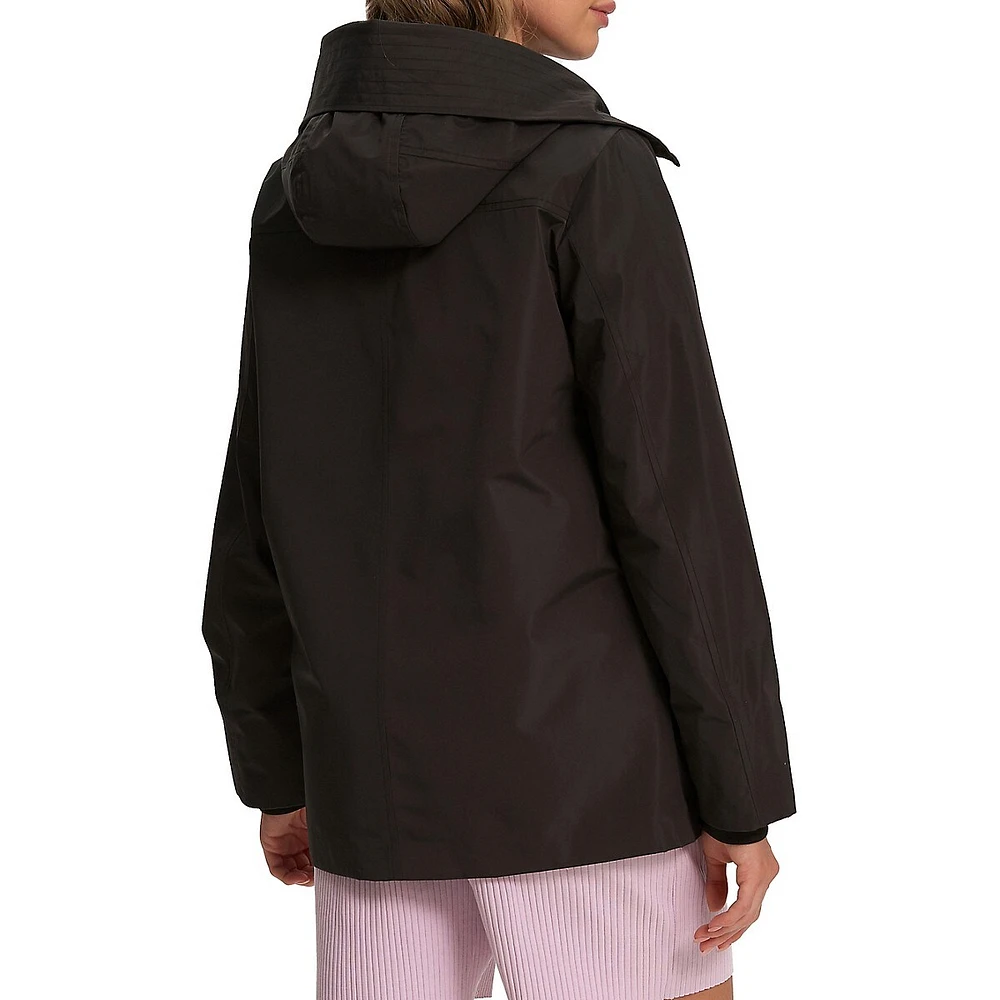 Hooded Oversized Raincoat