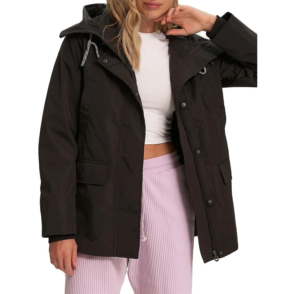 Hooded Oversized Raincoat