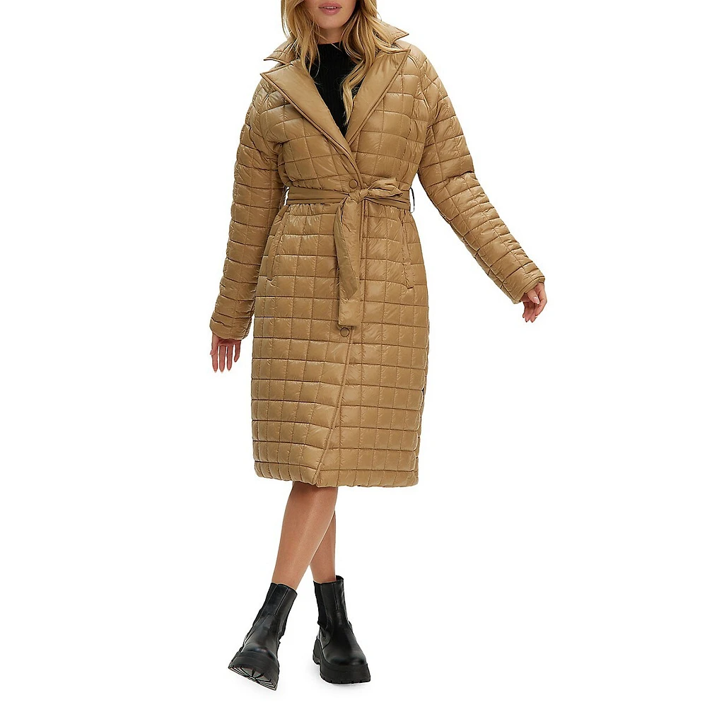 Alaia Long Puffer Coat