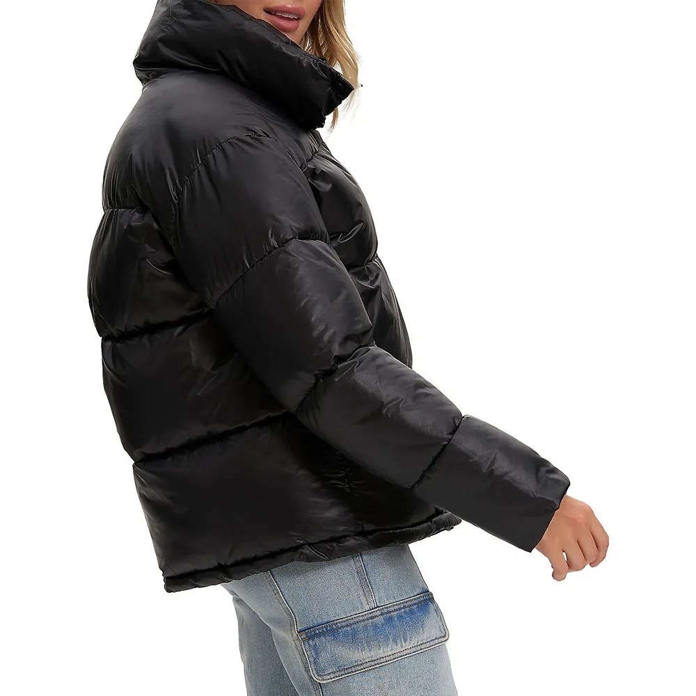 Lustre Puff ™ Short Puffer Jacket