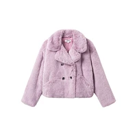 Loretta Cropped Faux Fur Coat