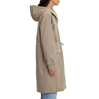 Alma Long Length Raincoat