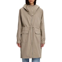 Alma Long Length Raincoat