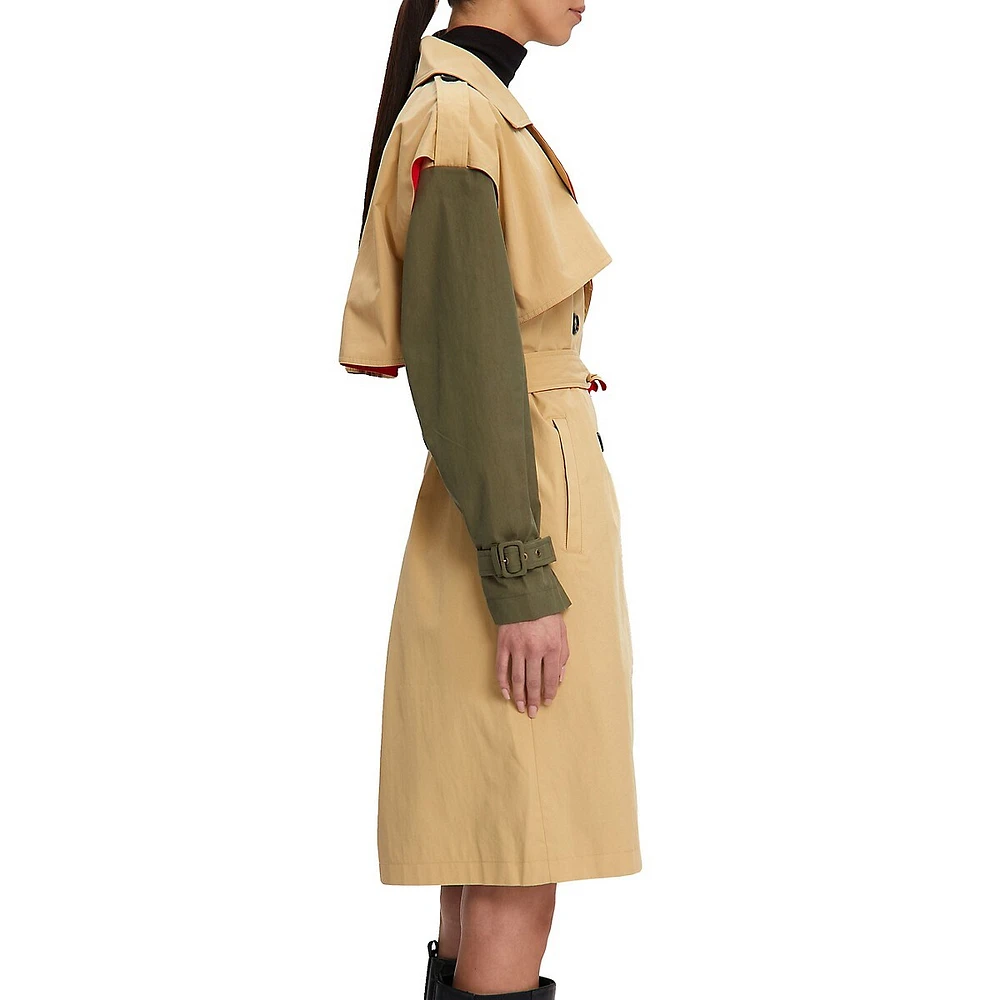 Charlotta Long Trench Coat