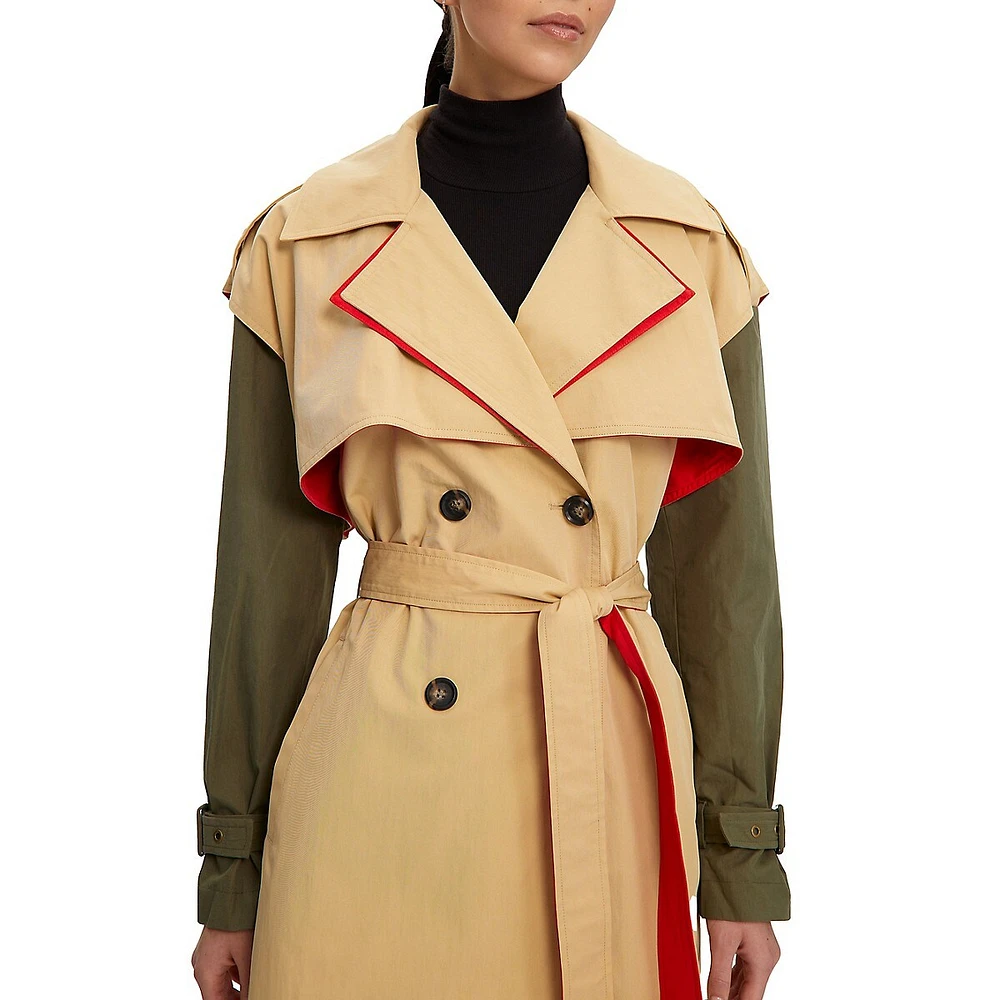 Charlotta Long Trench Coat