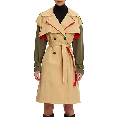 Charlotta Long Trench Coat