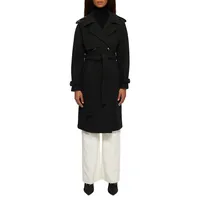 Raquel Long Vegan Wool Coat