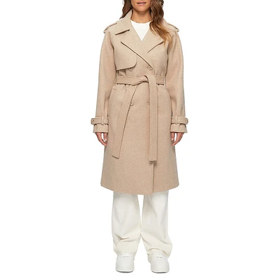 Raquel Long Vegan Wool Coat