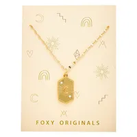 The Wild Spirit 14K Goldplated & Crystal Sky Necklace