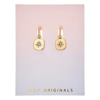 Golden Days 14K Goldplated & Crystal Nova Earrings