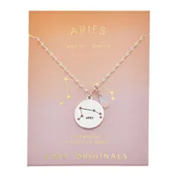 Stargazer Pewter Aries Pendant Necklace