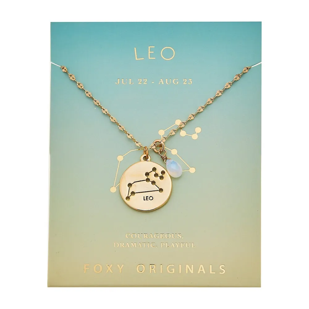 Stargazer Leo Pendant Necklace