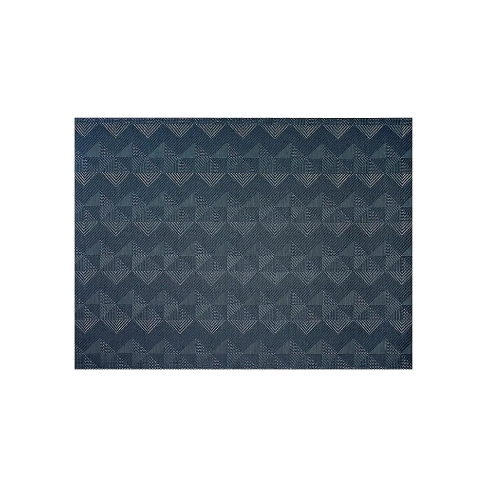 Quilted-Weave Ink Floormat