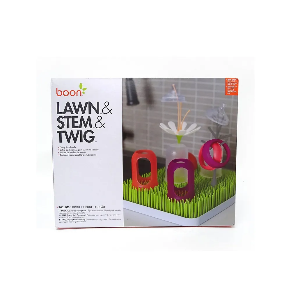 Lawn Countertop Twig & Stem Feeding-Bottle Drying Rack