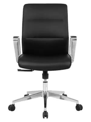 Mid Back Faux Leather Office Chair