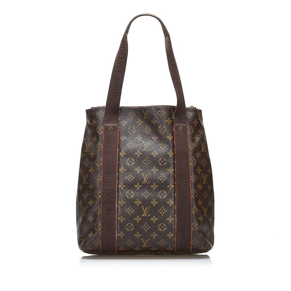 Pre-owned Louis Vuitton Monogram Vernis Brentwood Tote Bag