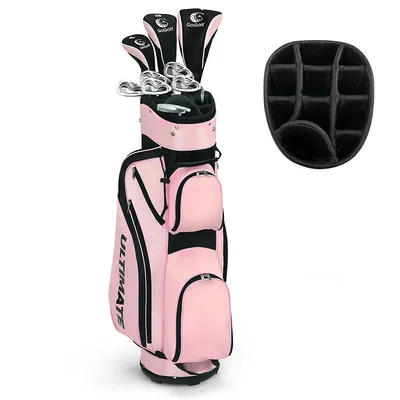 Ladies Womens Complete Golf Clubs Set 10 Pieces Includes Alloy Driver