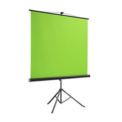 Portable Green Screen Backdrop With Stand For Gaming Streaming Home Theatre, 150x180cm