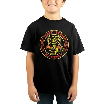 Cobra Kai Logo Kids Black T-shirt